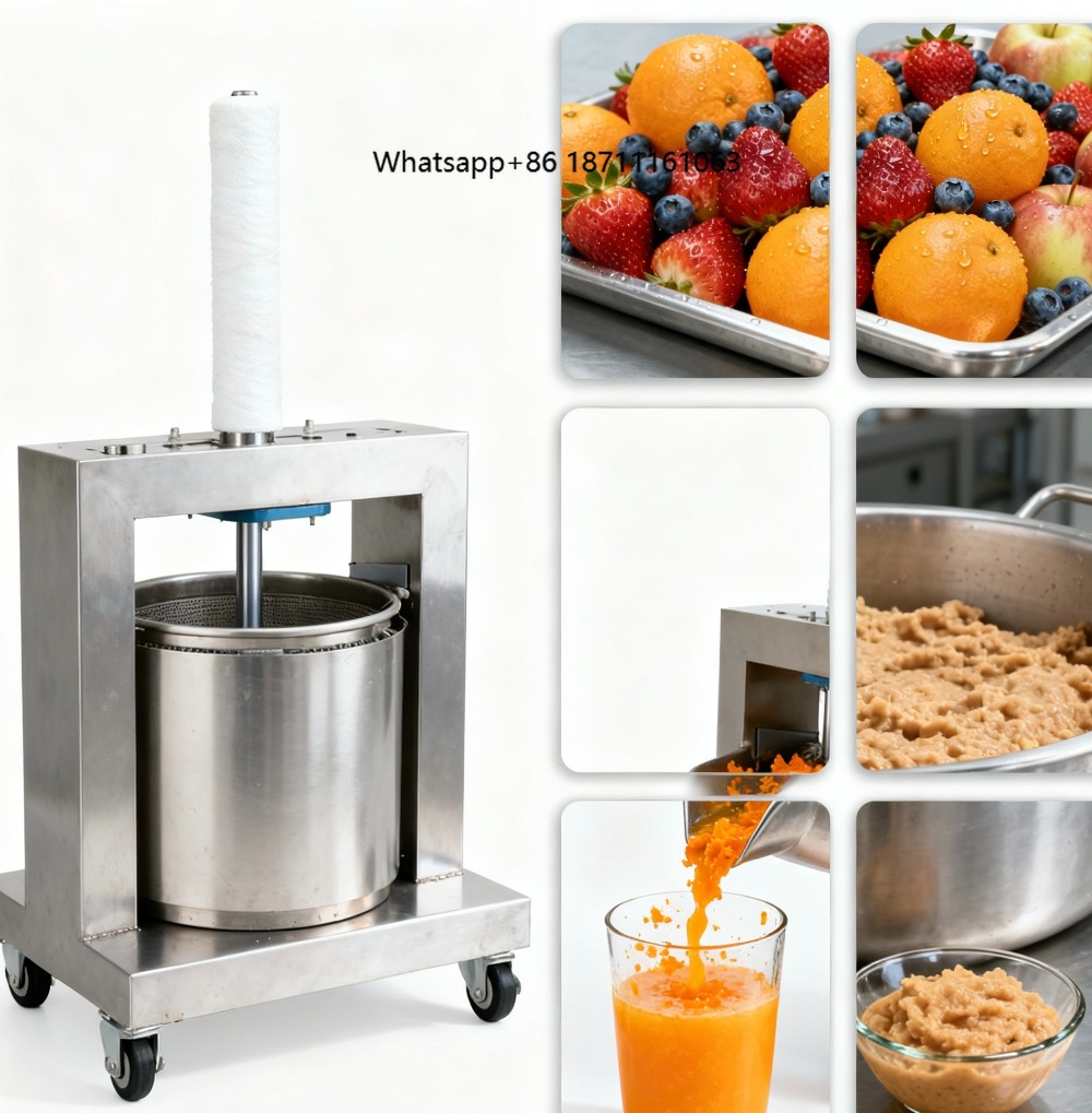 Cold Press Juicer - Industriële hydraulische vat-koude pers sapcentrifuge machine