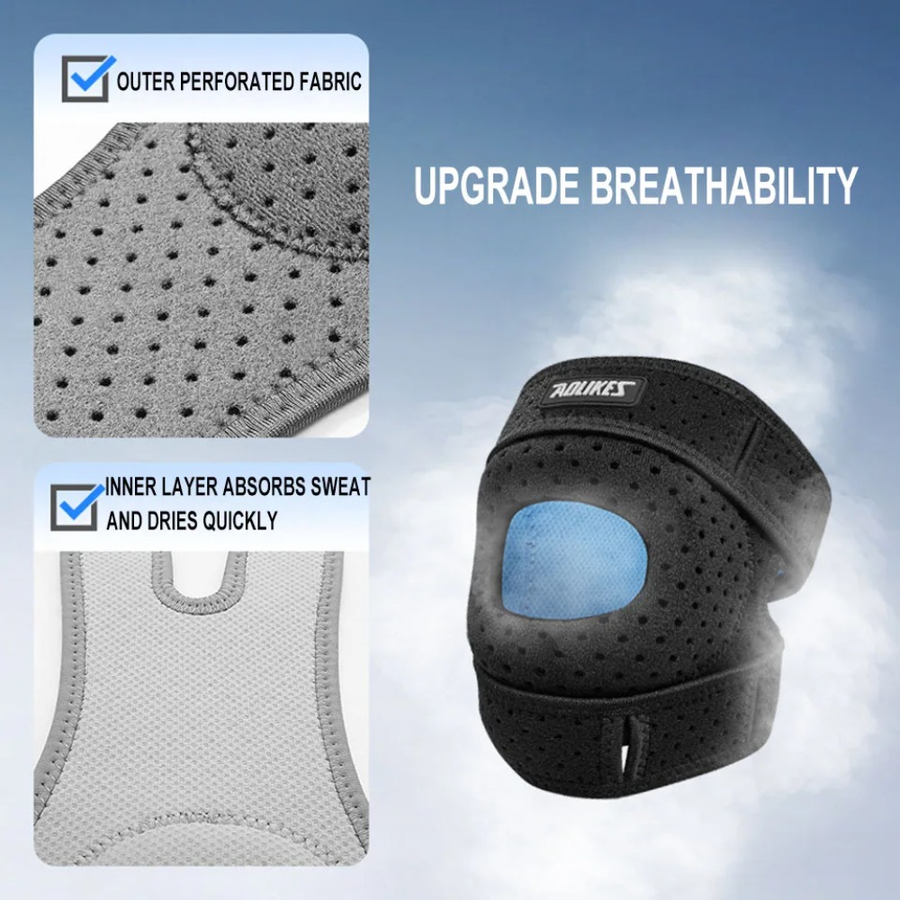 Nieuwe 1PCS Patella Kniebrace  - Compression Knee Sleeve recensie en prijs