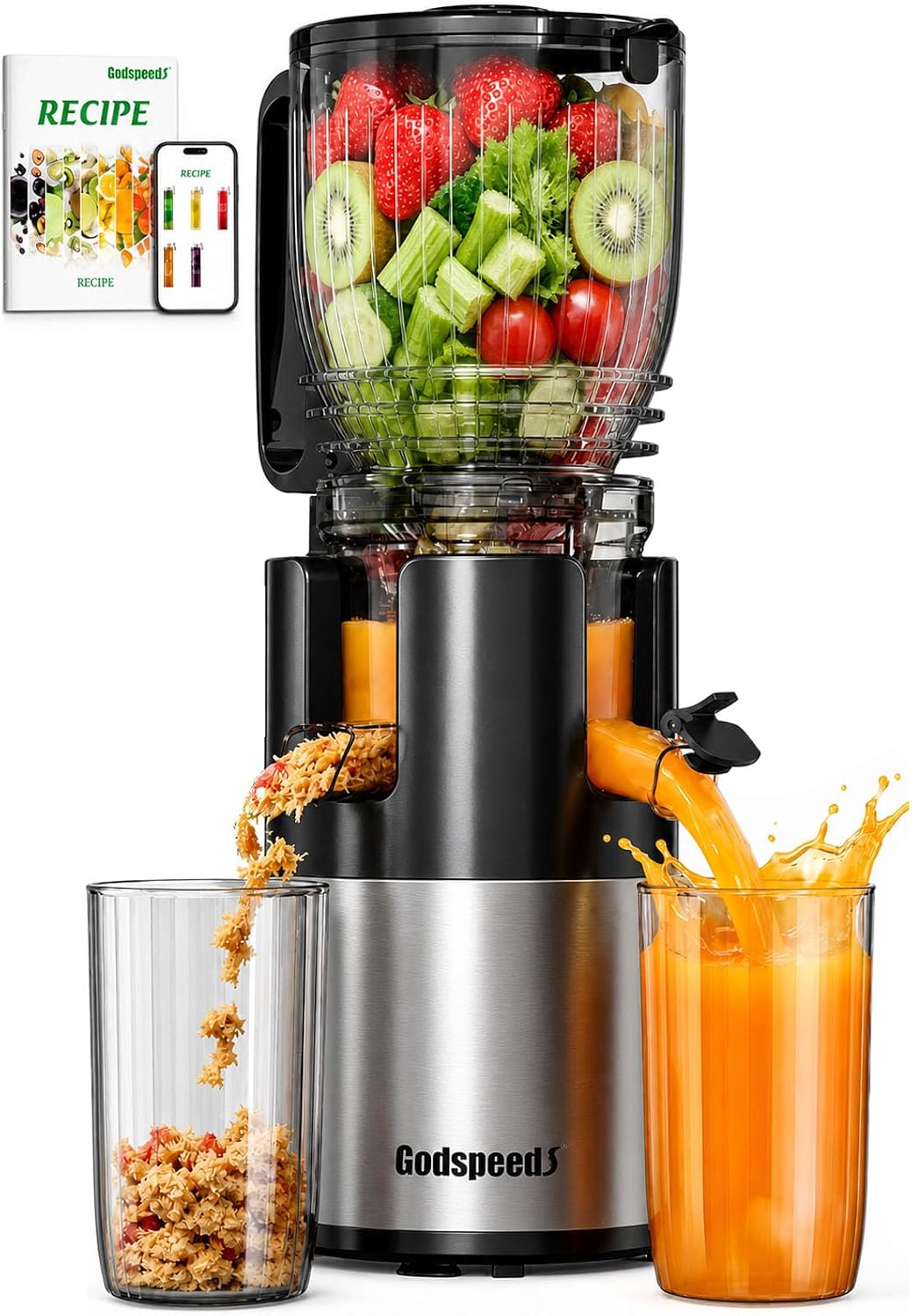 Langzaam werkende koudgeperste - Cold Press Juicer recensie en prijs