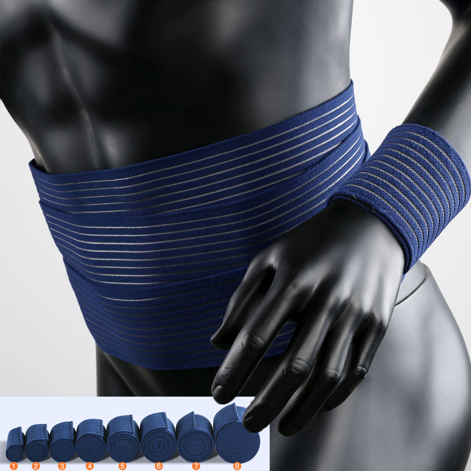 1PC Tape Compressie Bandage En - Compression Knee Sleeve recensie en prijs
