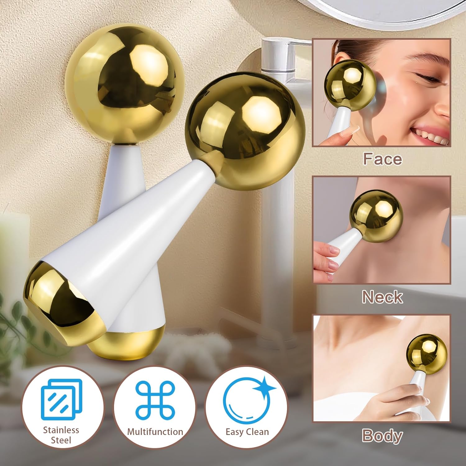 IJsbollen voor gezicht Ogen St - Ice Roller Face Cold recensie en prijs