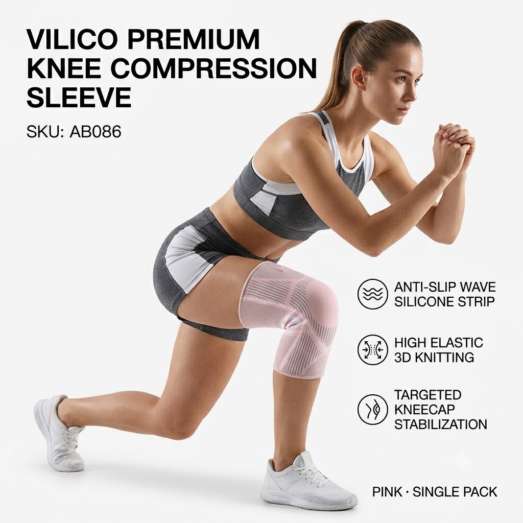 1PC Kniebeschermers Compressie - Compression Knee Sleeve recensie en prijs