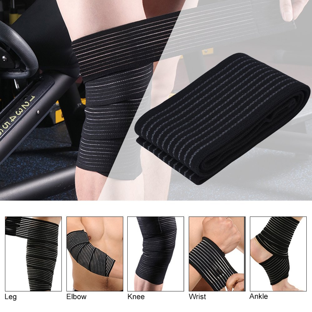 1PCS 40-300cm Compressie Banda - Compression Knee Sleeve recensie en prijs