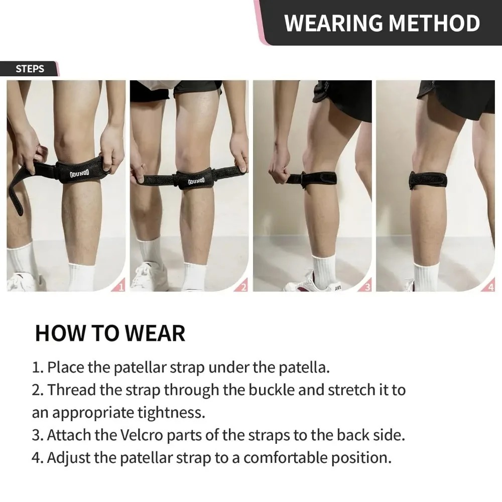 1 stuk verstelbare compressie  - Compression Knee Sleeve recensie en prijs