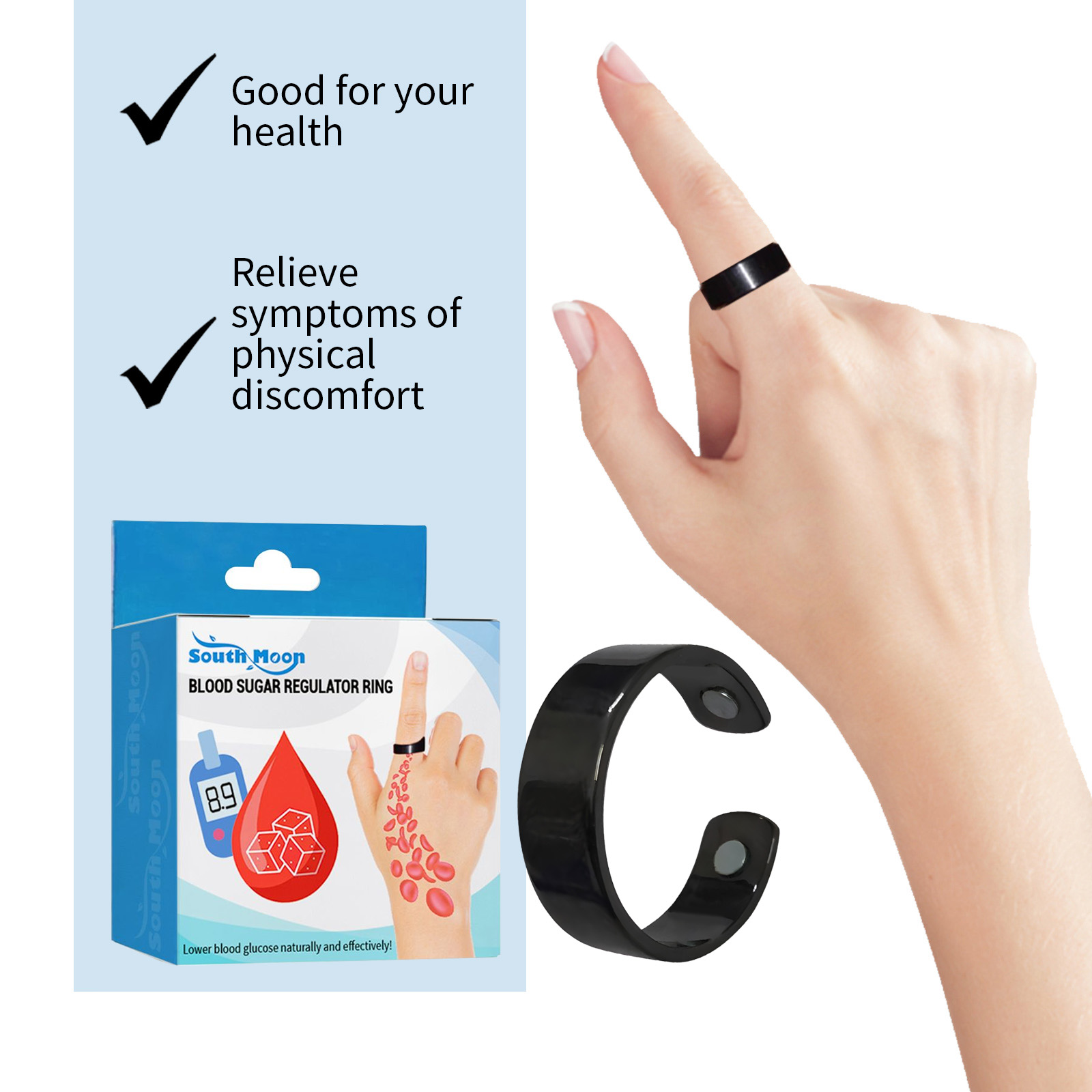 Draagbare lichaamswelzijnring, - Wellness Health. Ring recensie en prijs