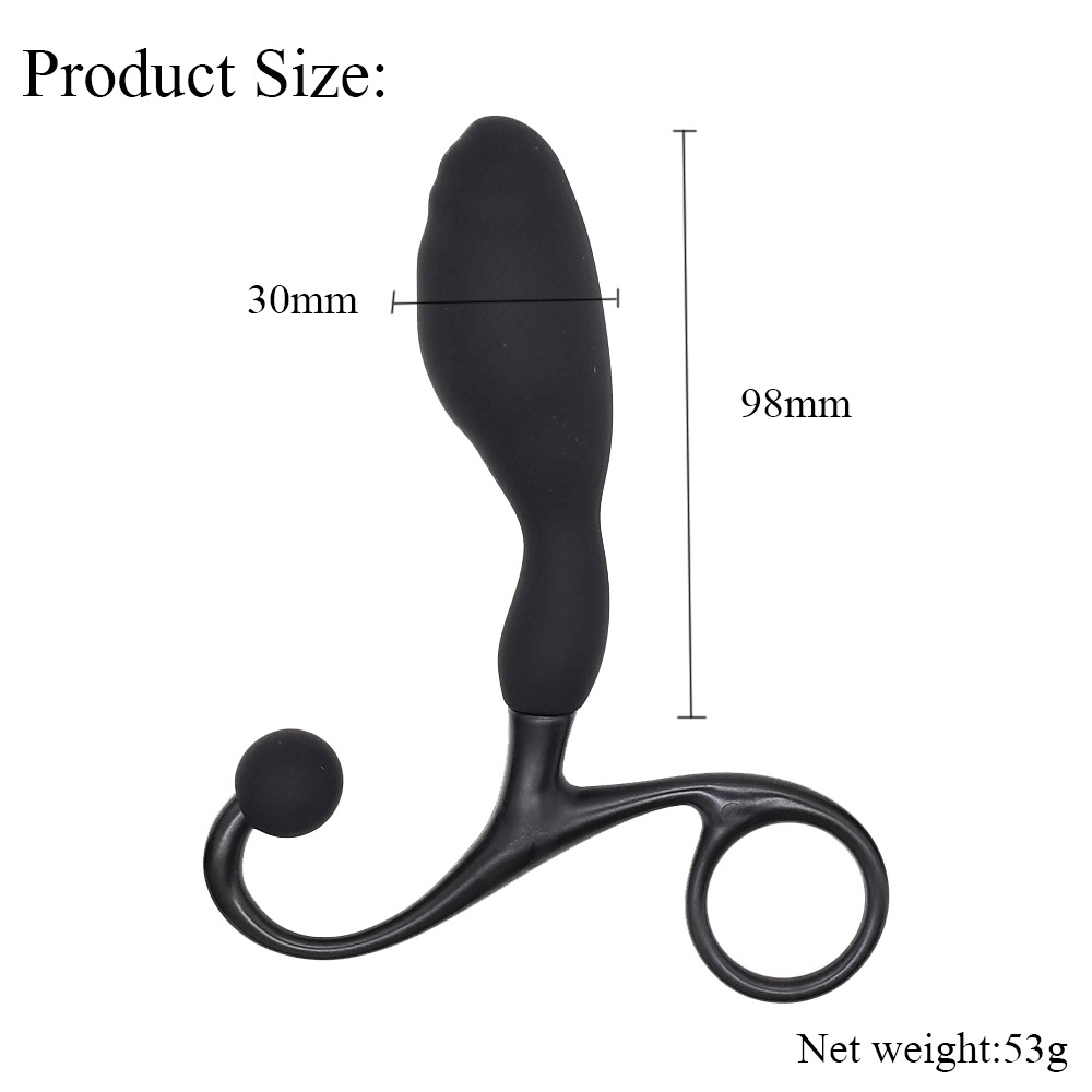 Ergonomische siliconen prostaa - Wellness Health. Ring recensie en prijs