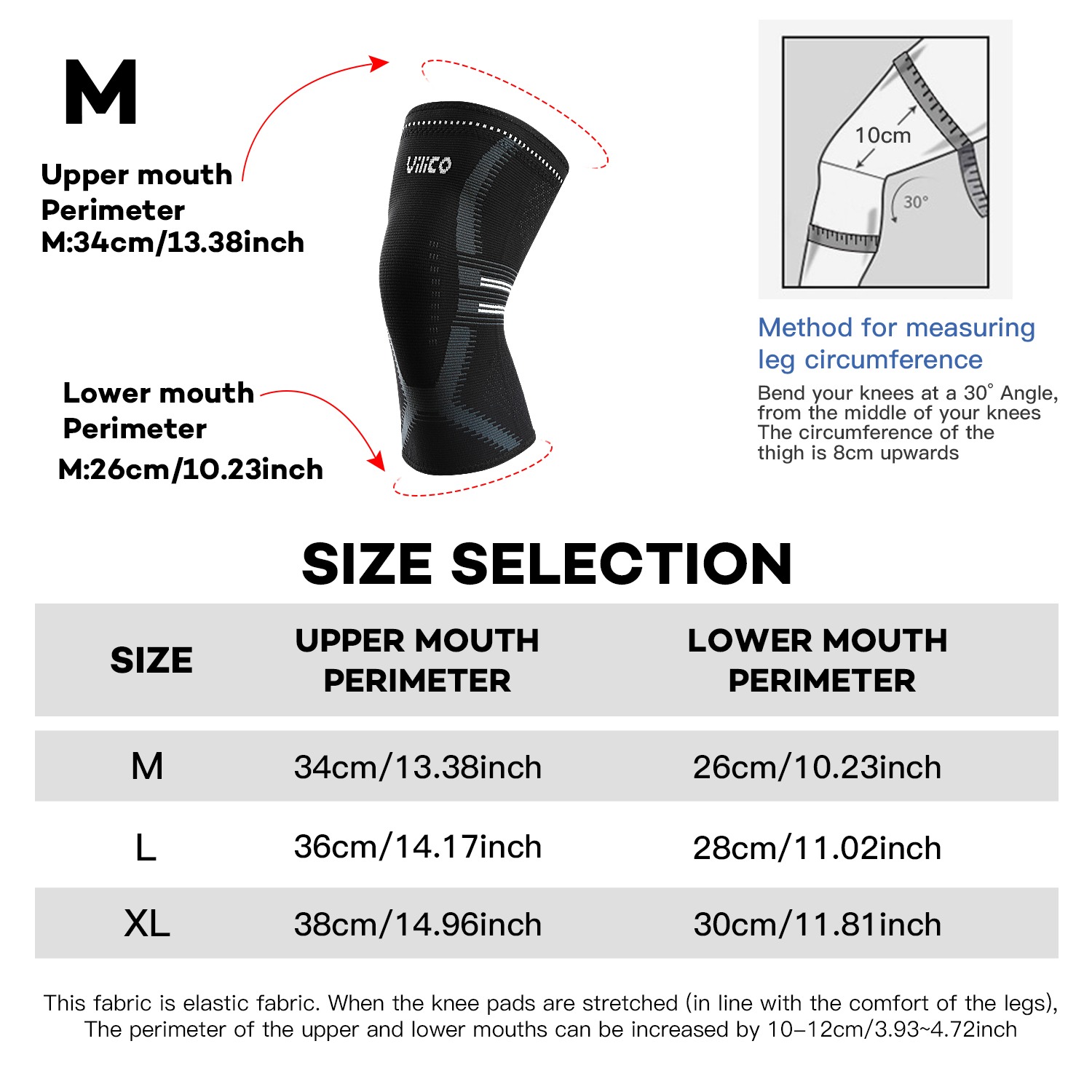1 stuks kniebrace voor dames & - Compression Knee Sleeve recensie en prijs